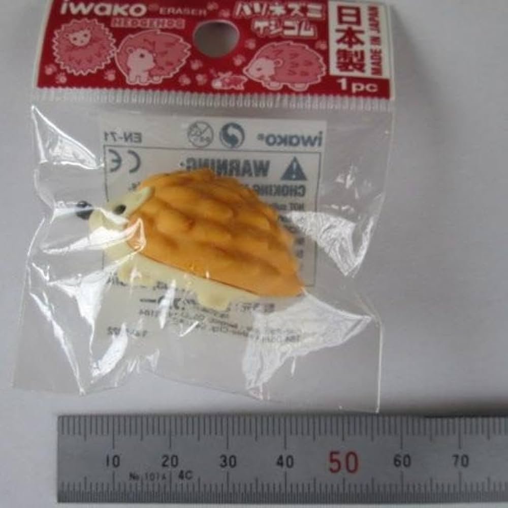 消しゴムはんこNo.191  ハリネズミとイカリ 消しゴムはんこNo.191 ハリネズミとイカリ